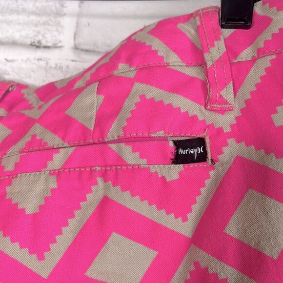 Hurley Surf Lowrider Original Hot Pink Shorts Size 5 - Picture 5 of 6